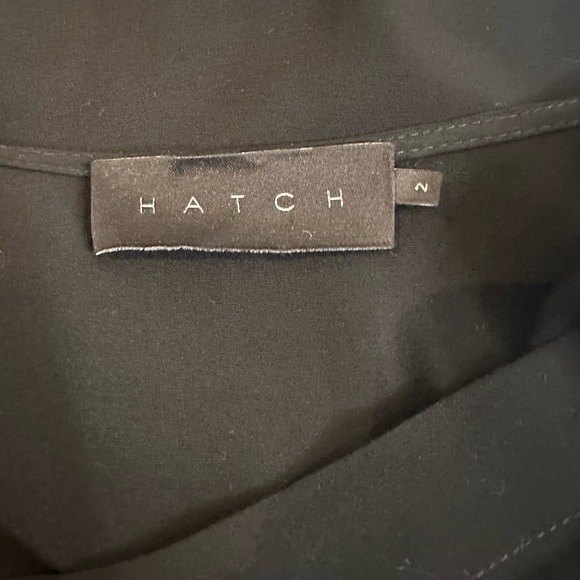 Hatch The Twilight Black Sleeveless Maternity Jumpsuit sz 2=M - Picture 7 of 10